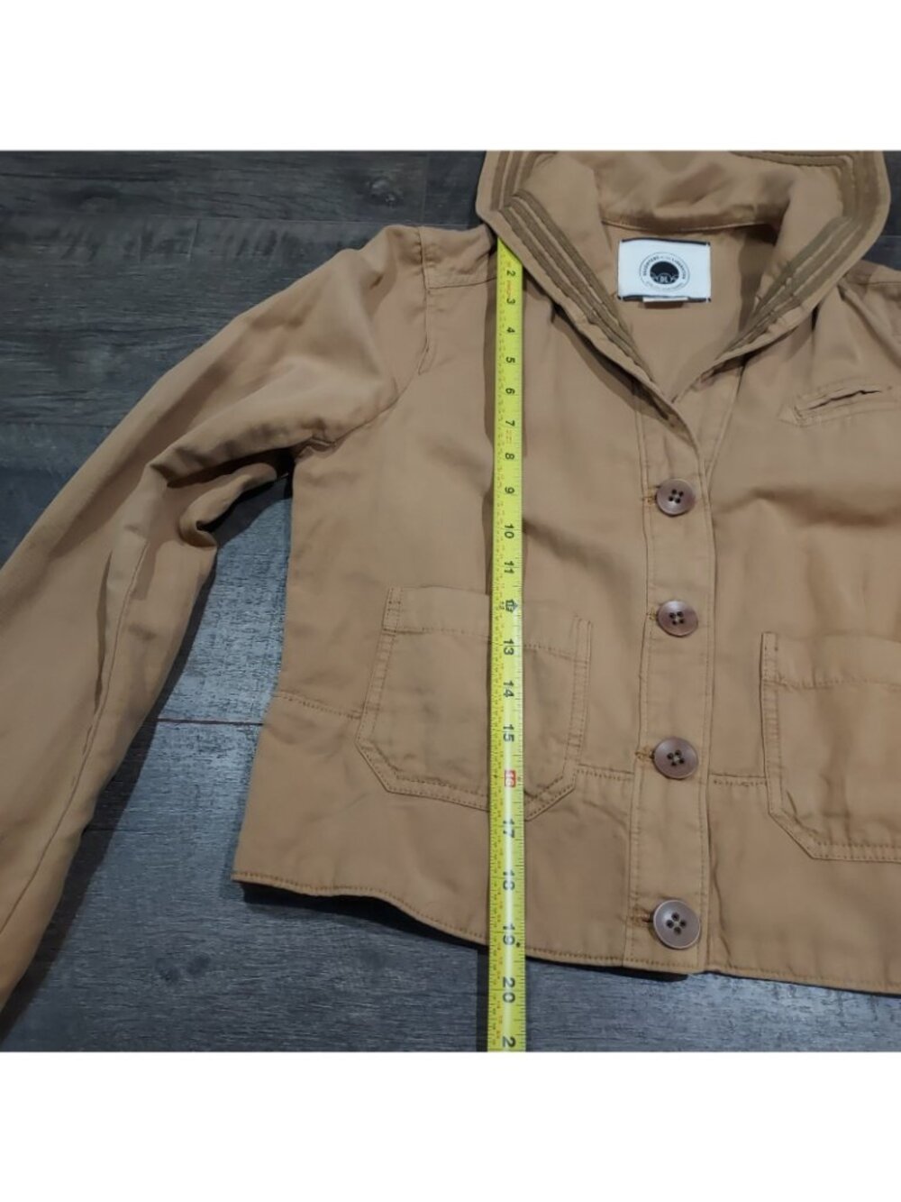 Daughters Of The Revolution Sailor Jacket Tan Military Women USA 4 - Picture 9 of 16
